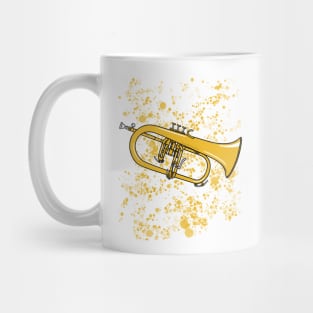 Flugelhorn Teacher Hornist Brass Musician Mug